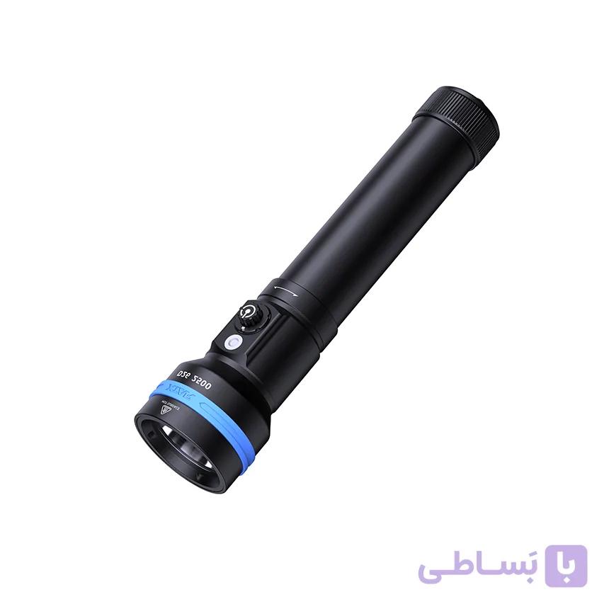 چراغ قوه ضد آب مخصوص غواصی اکستار XTAR D26 2500 Long