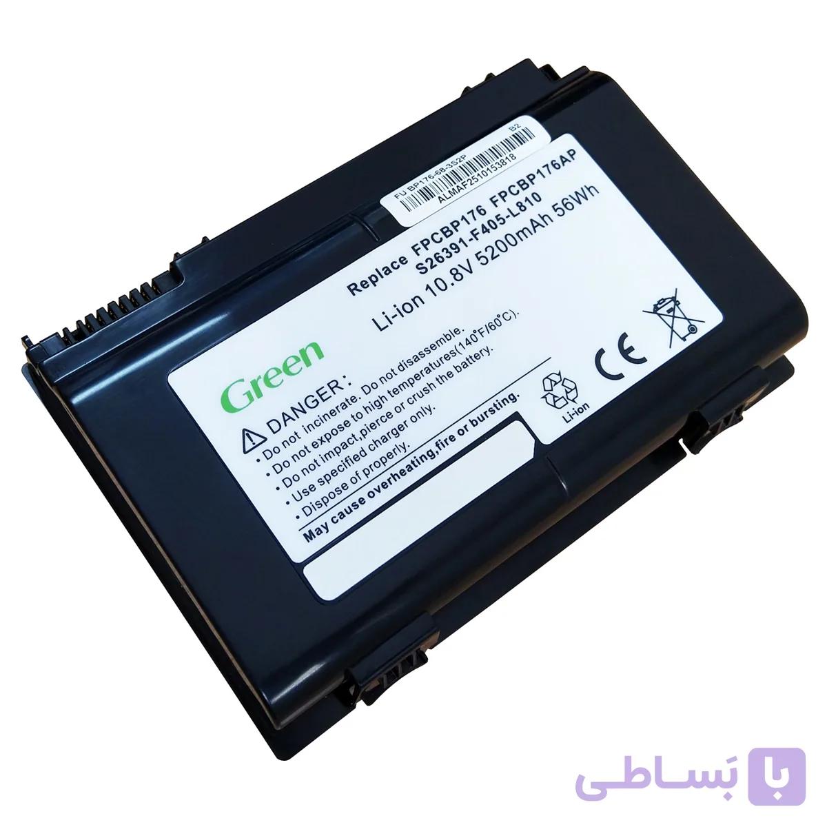 باتری لپ تاپ فوجیتسو Fujitsu LifeBook A6210 A6220 A6230 FPCBP175