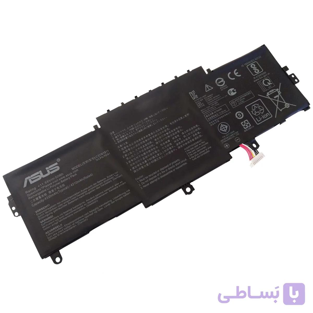 باتری اورجینال لپ تاپ ایسوس Asus ZenBook UX430 UX433 UX434 C31N1831 — تصویر 1