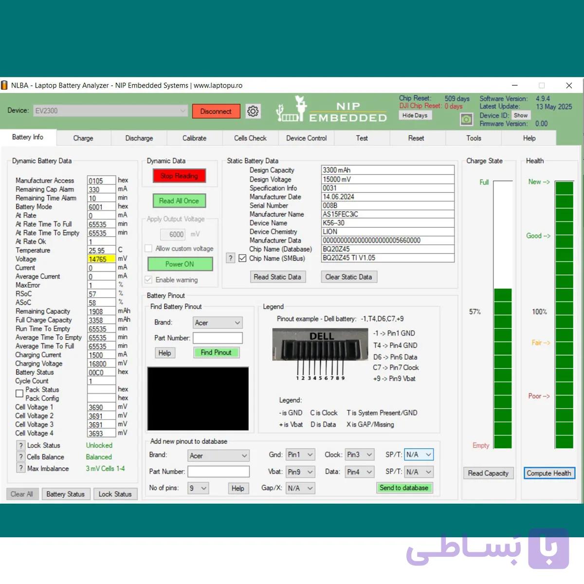 خرید لایسنس نرم افزار NLBA Laptop Battery Analyzer