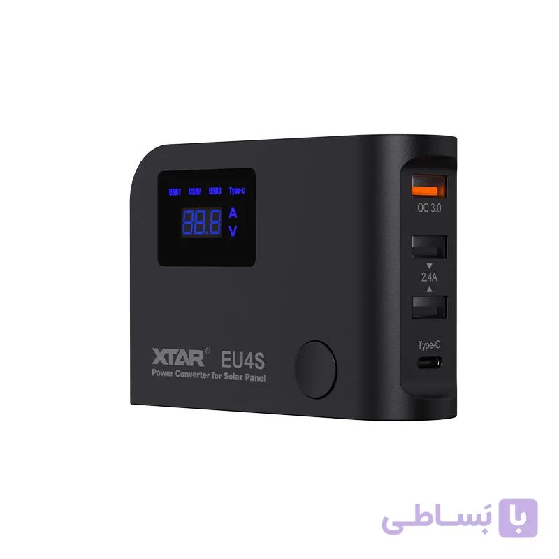 شارژر فست هوشمند 4 پورت XTAR EU4S USB