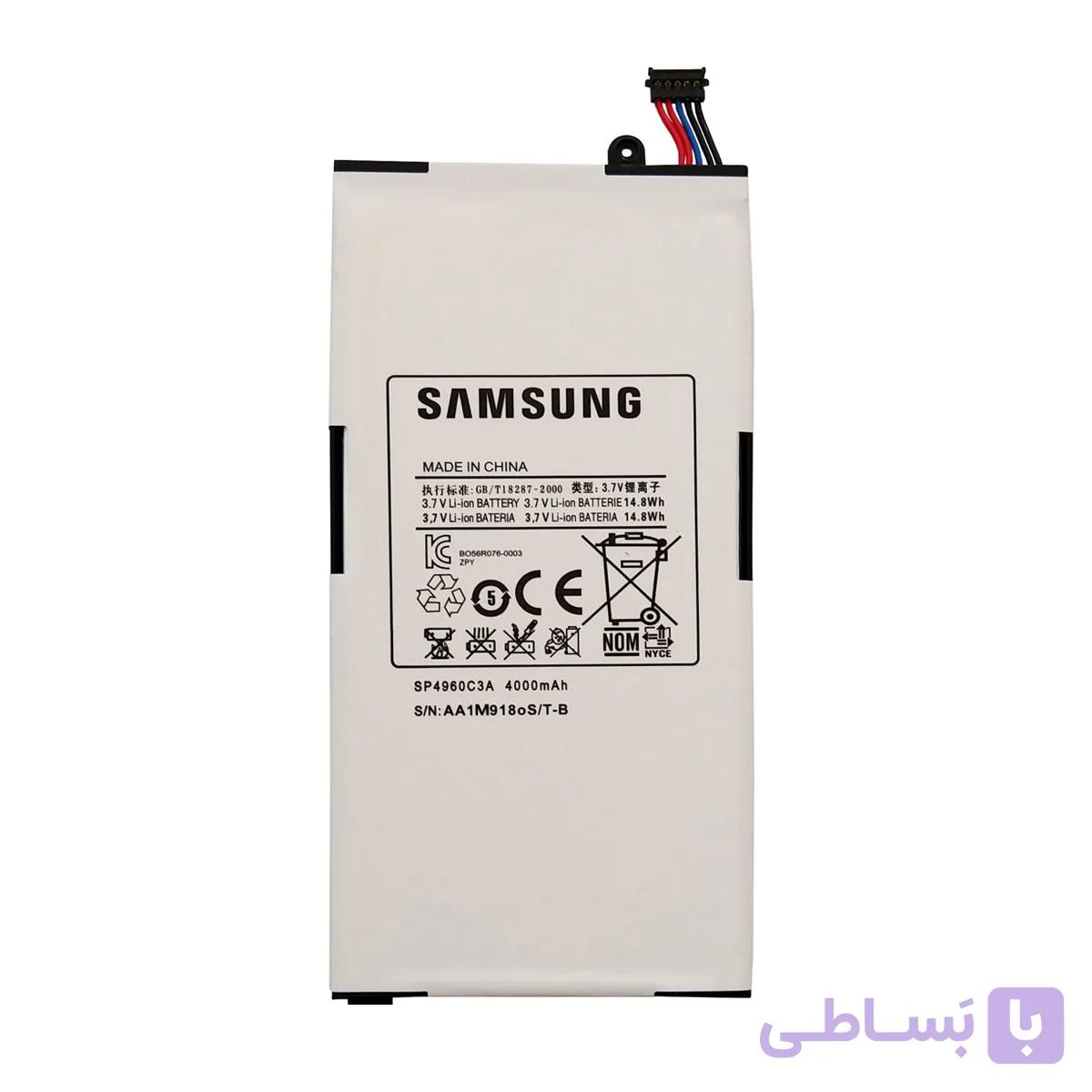 باتری اورجینال تبلت سامسونگ Samsung Galaxy Tab P1000 GT-P1000 — تصویر 1