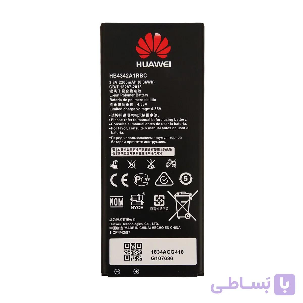 باتری اورجینال موبایل هوآوی Huawei Y6 HB4342A1RBC