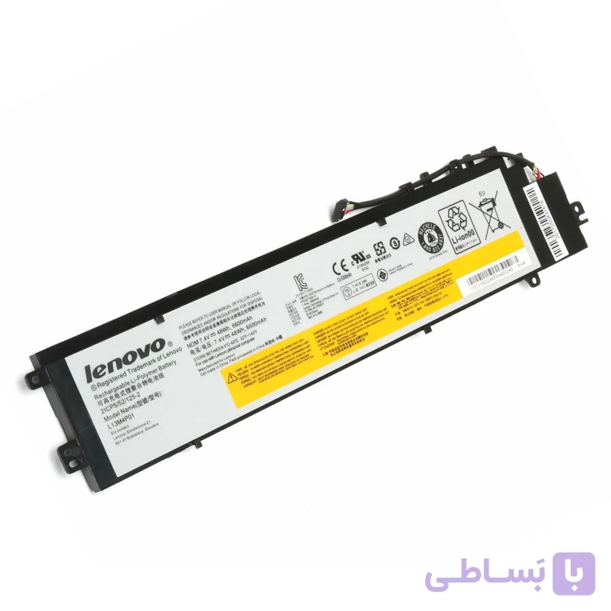 باتری اورجینال لپ تاپ لنوو Lenovo Y40-70 Y40-80 L13M4P01 — تصویر 1