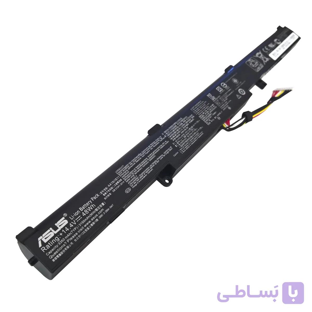 باتری اورجینال لپ تاپ ایسوس Asus GL553 GL753 A41N1611