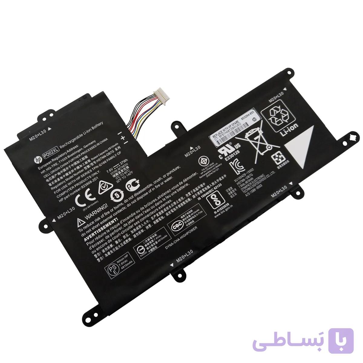 باتری اورجینال لپ تاپ اچ پی HP Stream 11 Pro G2 G3 G4 PO02XL