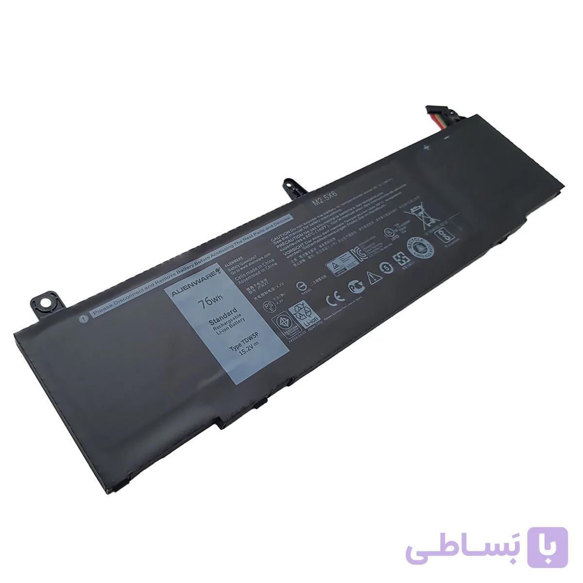 باتری اورجینال لپ تاپ دل Dell Alienware 13 N1WM4 — تصویر 1