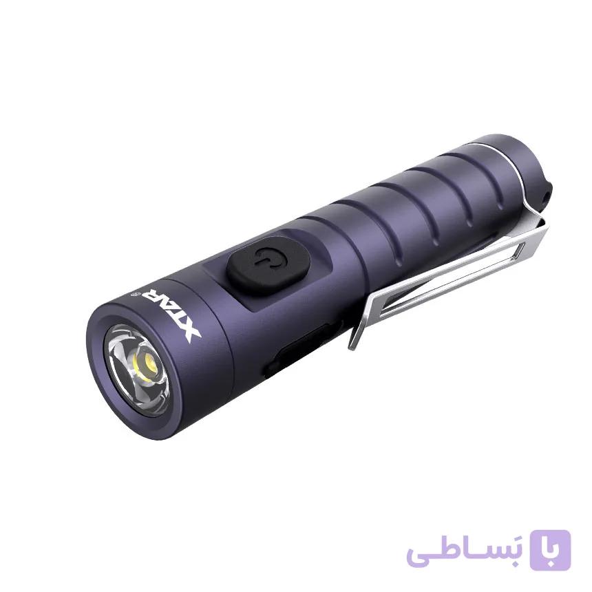 چراغ قوه قابل شارژ جیبی اکستار XTAR T1 UV