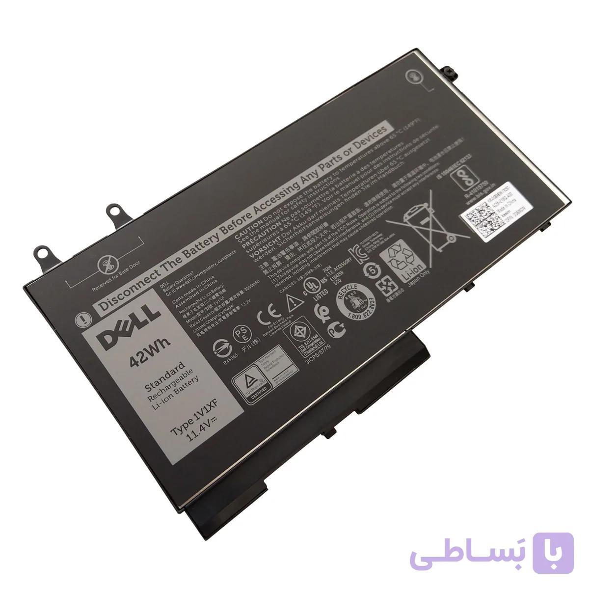 باتری اورجینال لپ تاپ دل Dell Latitude 5400 5500 5410 5510 1V1XF — تصویر 1