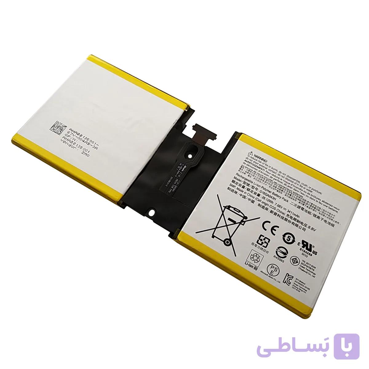 باتری اورجینال تبلت مایکروسافت Microsoft Surface Go 2 G16TA047H — تصویر 1
