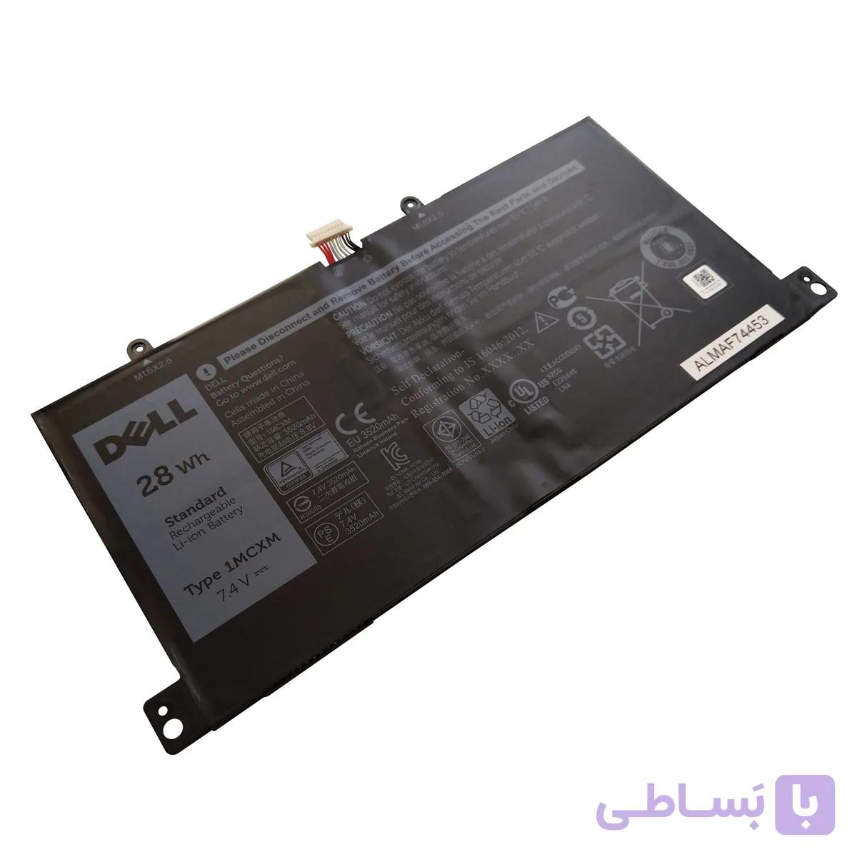 باتری اورجینال لپ تاپ دل Dell Latitude 11 5175 1MCXM