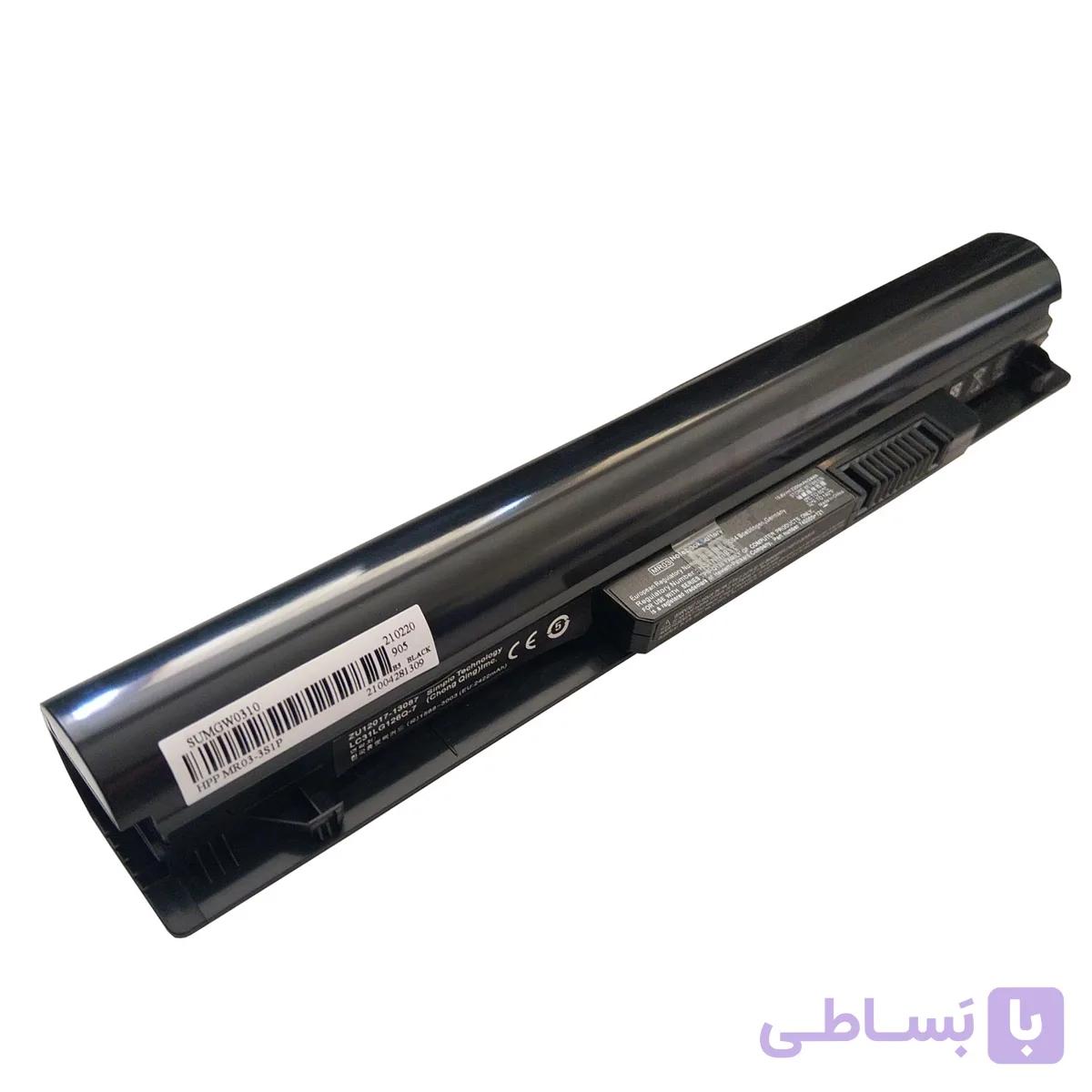 باتری لپ تاپ اچ پی HP Pavilion 10 TouchSmart MR03 — تصویر 1