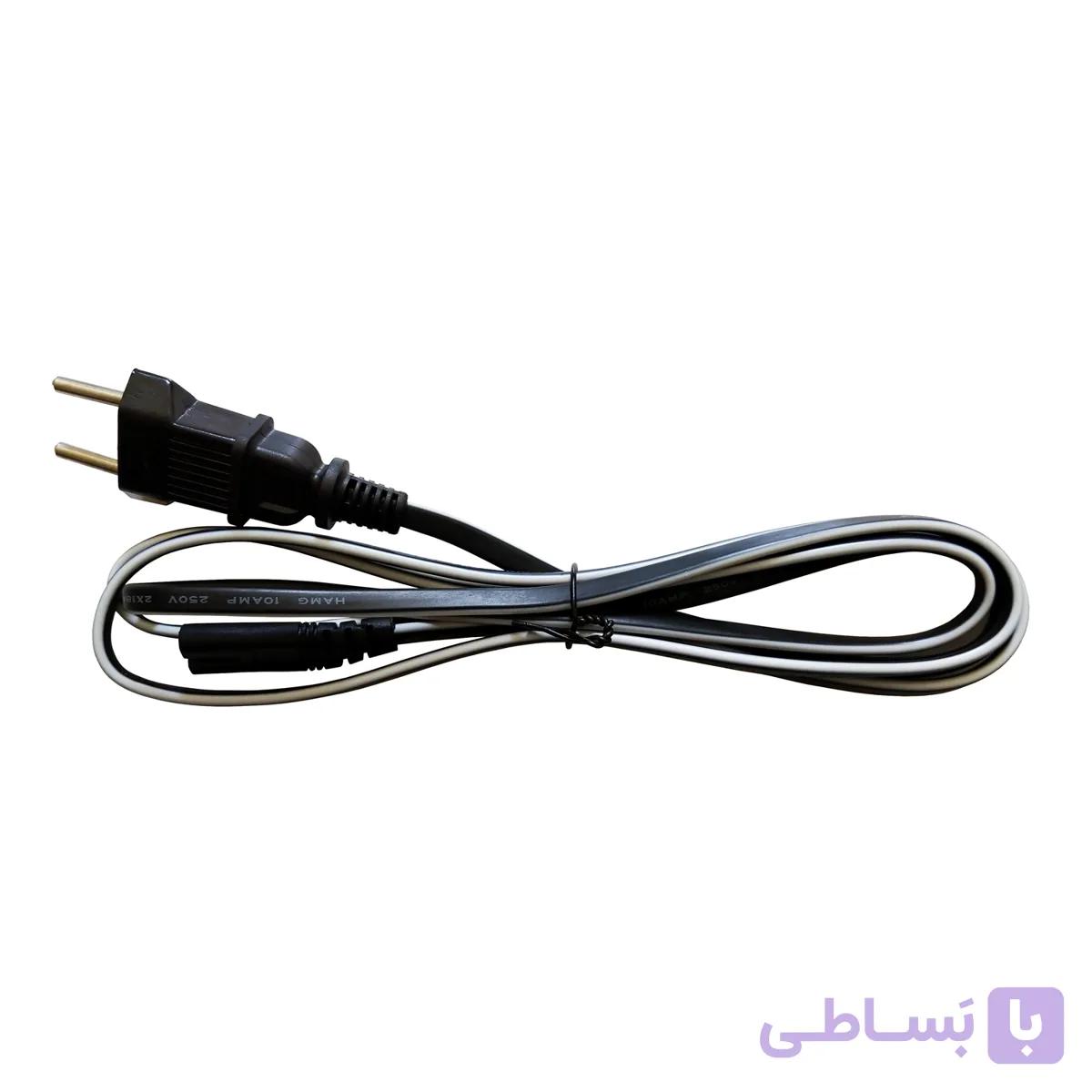 کابل برق دو پین آداپتور لپ تاپ