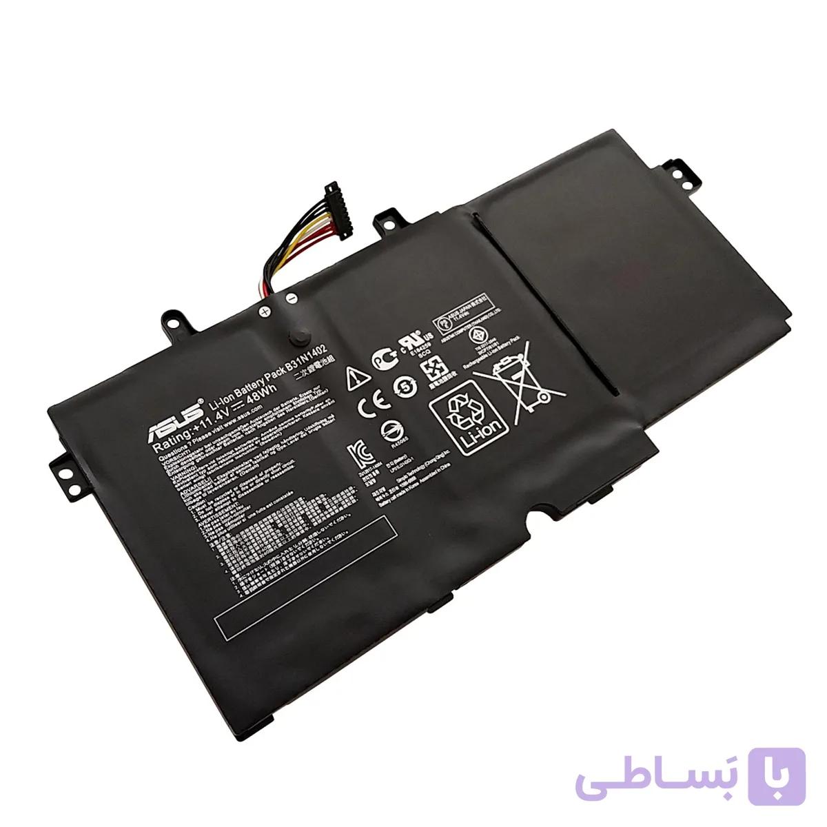 باتری اورجینال لپ تاپ ایسوس Asus Q551 N591 B31N1402 — تصویر 1