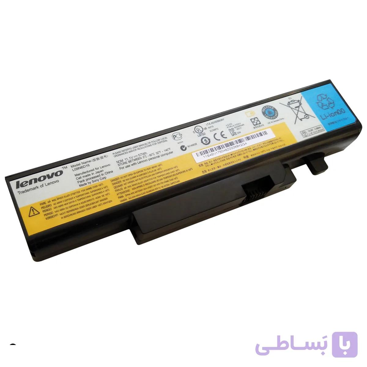 باتری اورجینال لپ تاپ لنوو Lenovo IdeaPad Y460 Y560 Y570 L09N6D16