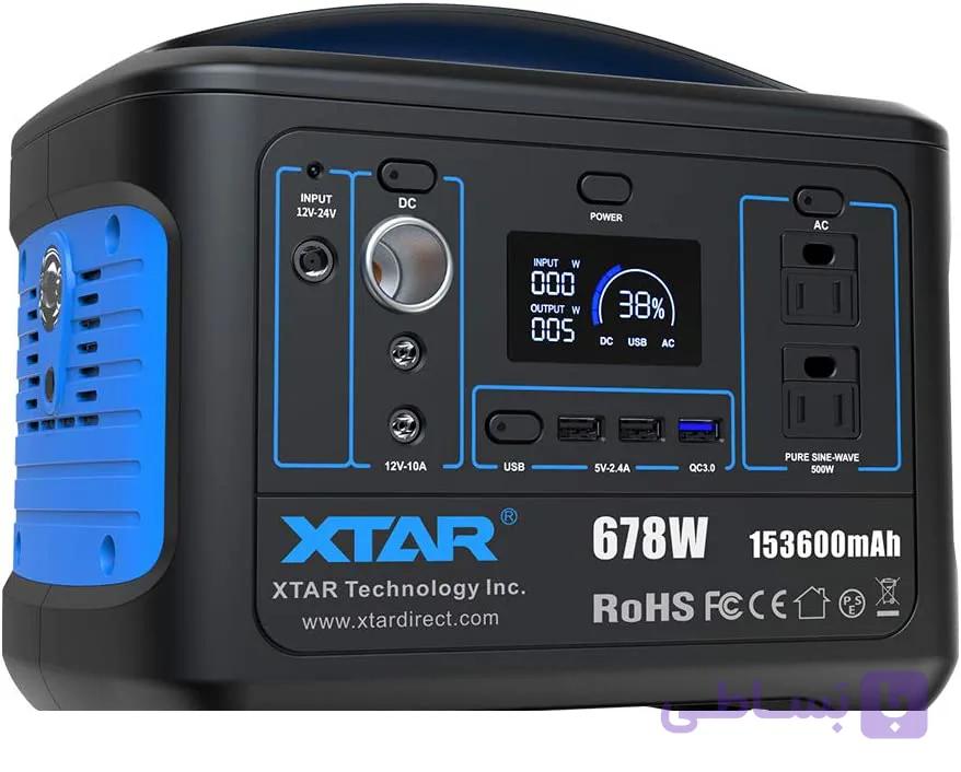 شارژر همراه اکستار XTAR Outdoor power supply 153600mAh 678W