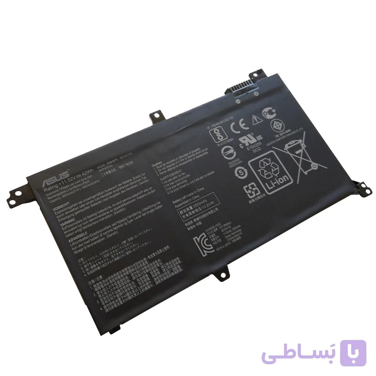 باتری اورجینال لپ تاپ ایسوس Asus VivoBook A571 F571 B31N1732 — تصویر 1