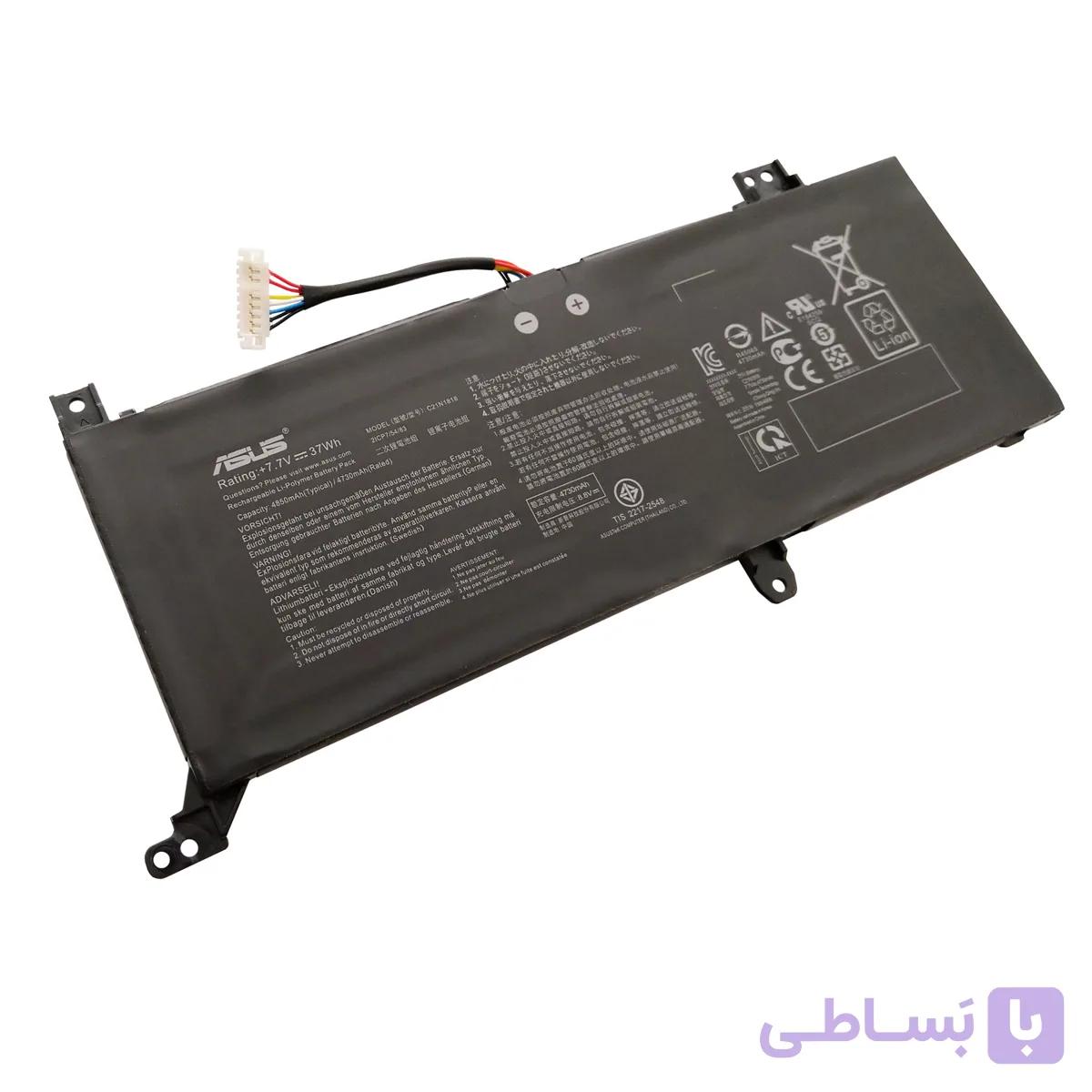 باتری اورجینال لپ تاپ ایسوس Asus X412 X512 F515 S515 C21N1818-2