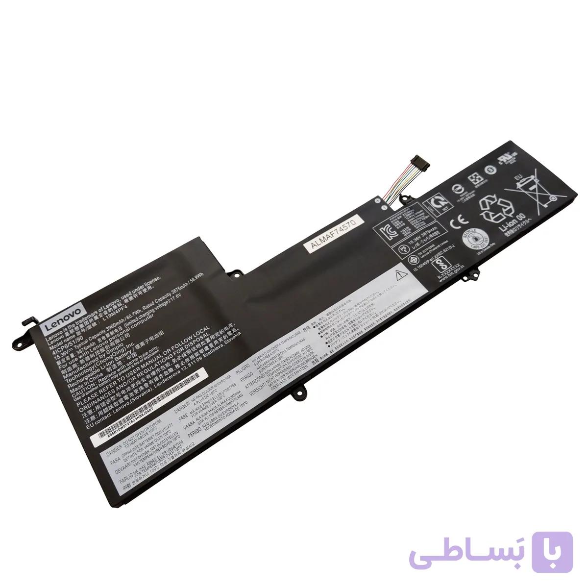 باتری اورجینال لپ تاپ لنوو Lenovo Yoga Slim 7 14ITL05 L19M4PF4