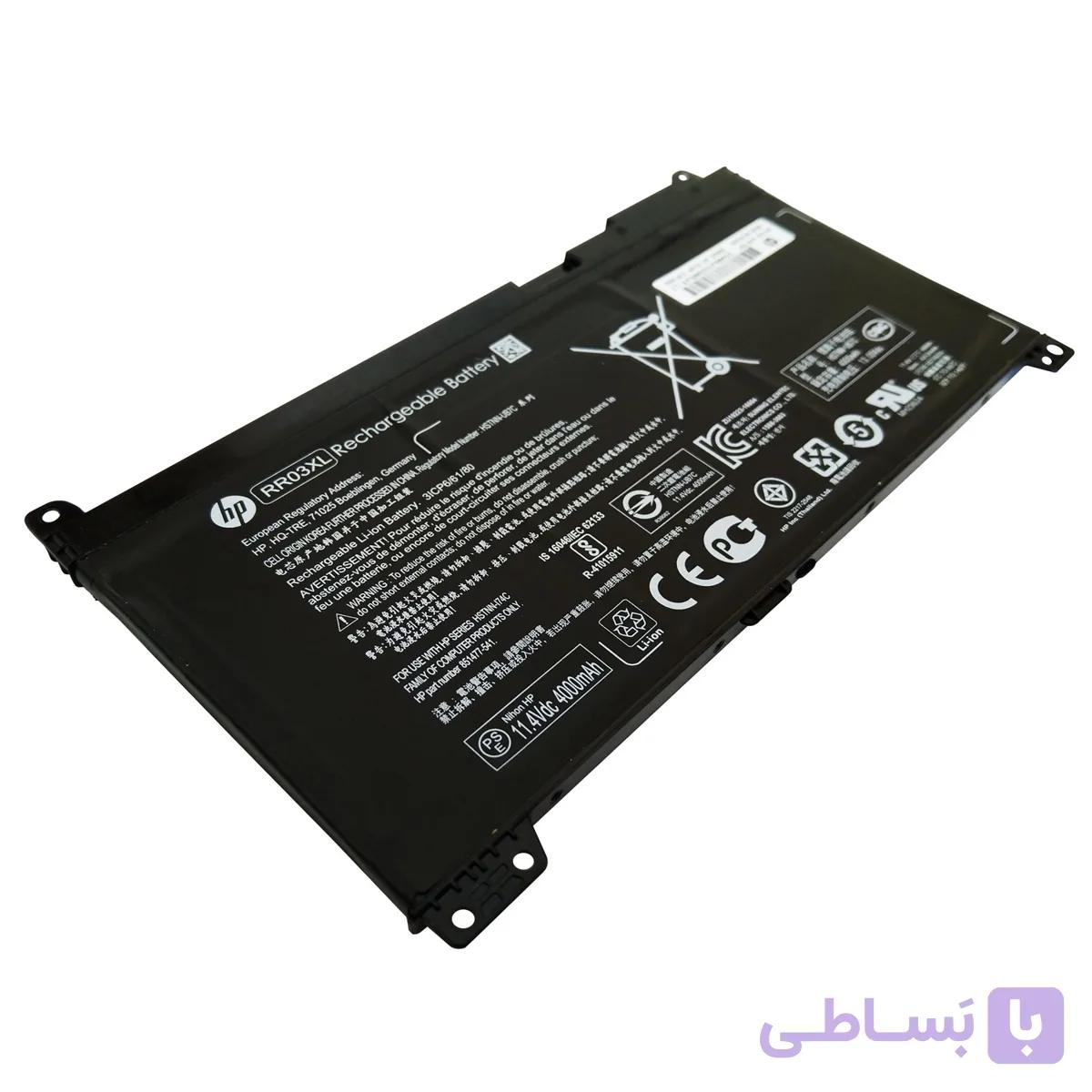 باتری اورجینال لپ تاپ اچ پی HP ProBook 450 455 G4 RR03XL — تصویر 1