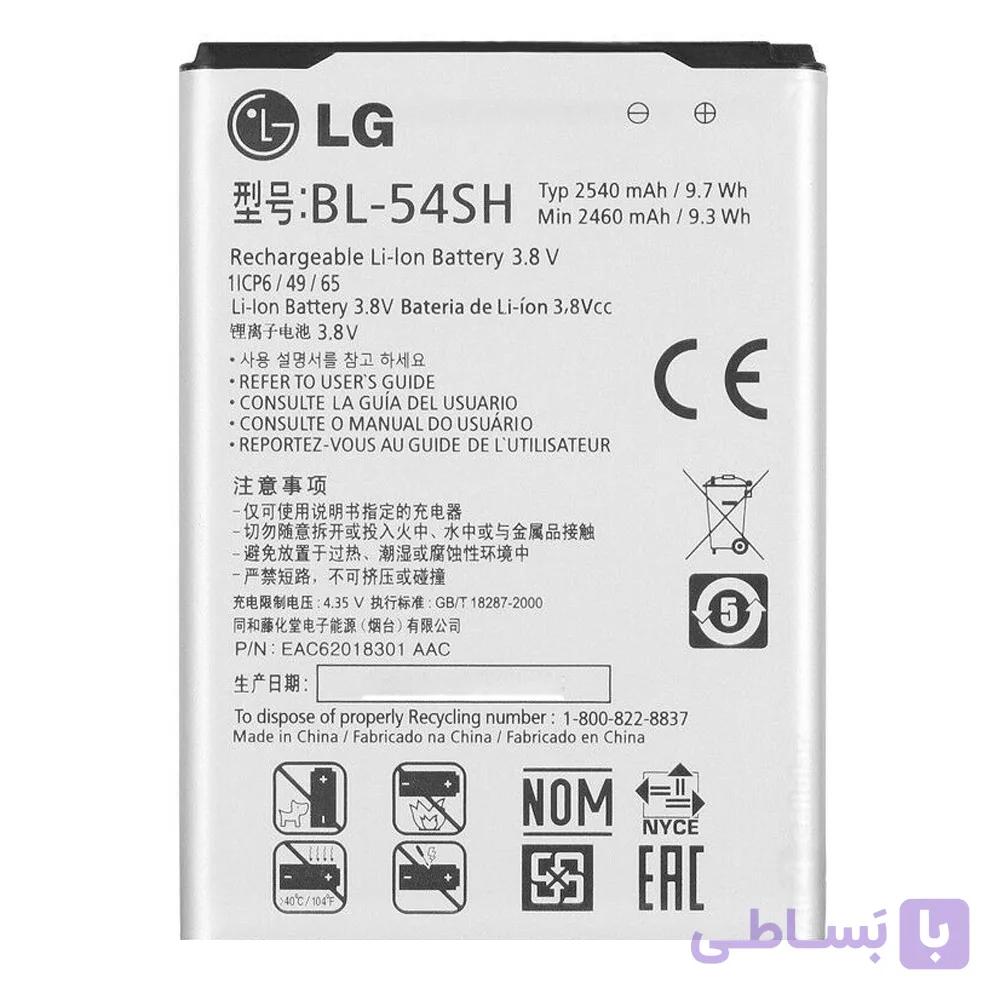 باتری اورجینال موبایل ال جی LG Optimus L90 BL-54SH