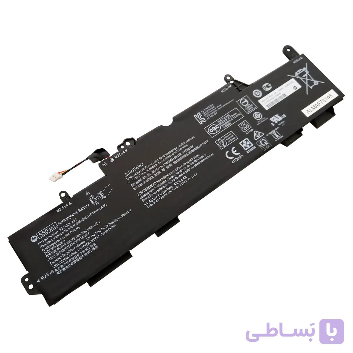 باتری اورجینال لپ تاپ اچ پی HP EliteBook 840 G6 SS03XL — تصویر 1