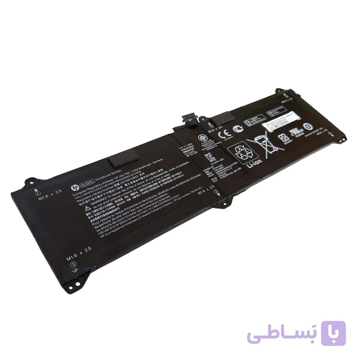 باتری اورجینال لپ تاپ اچ پی HP GI02XL — تصویر 1