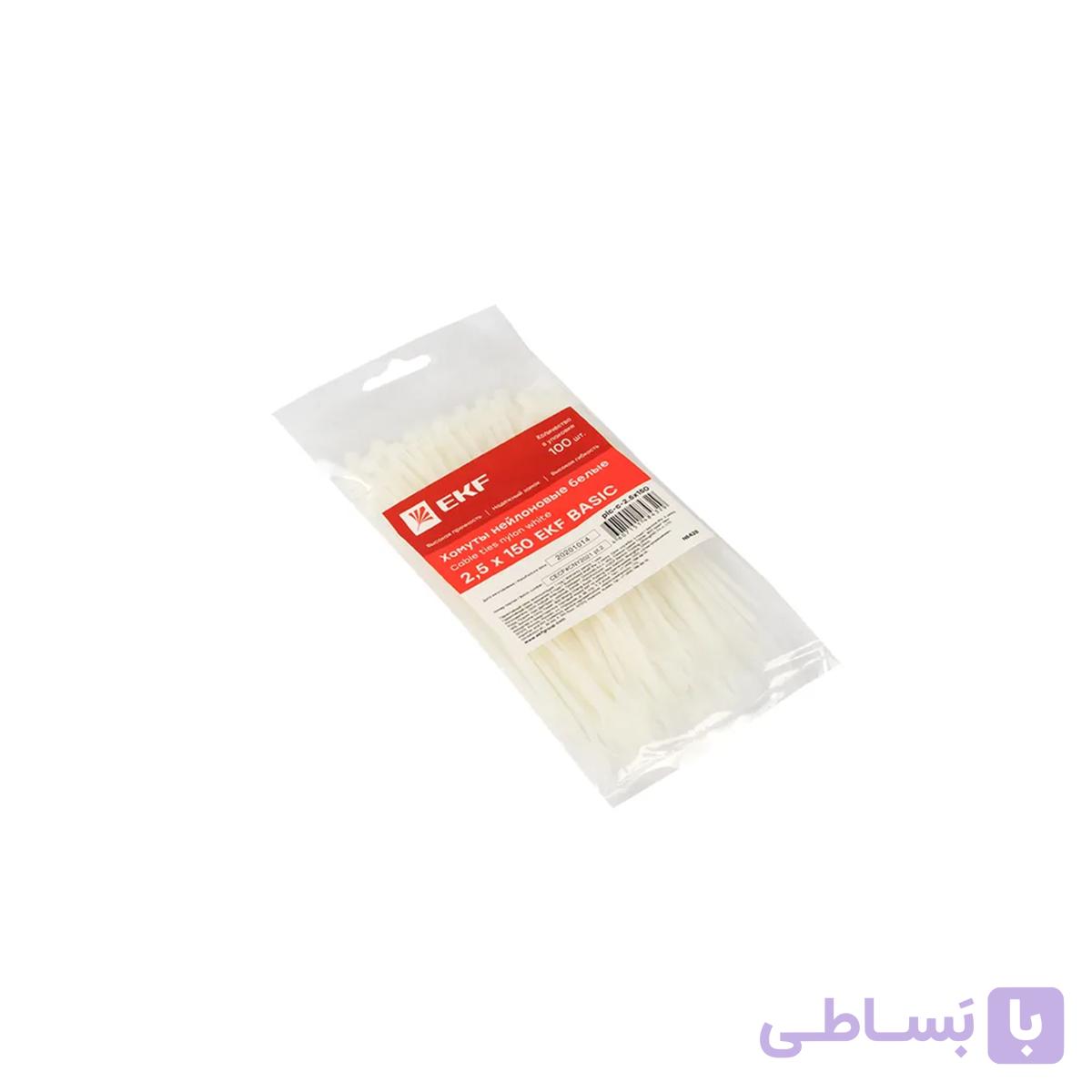 بست کمربندی پلاستیکی EKF مدل PLC-C-2.5×100 — تصویر 1