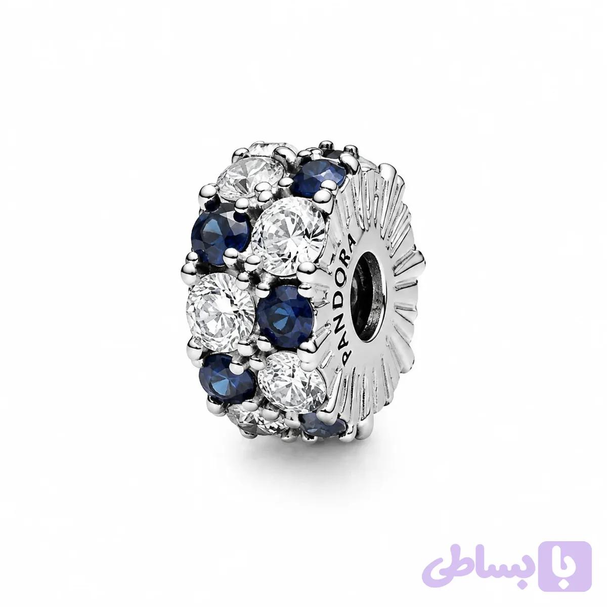 استوپر نگین‌دار پاندورا | Pandora Moments Pavé Stopper — تصویر 1