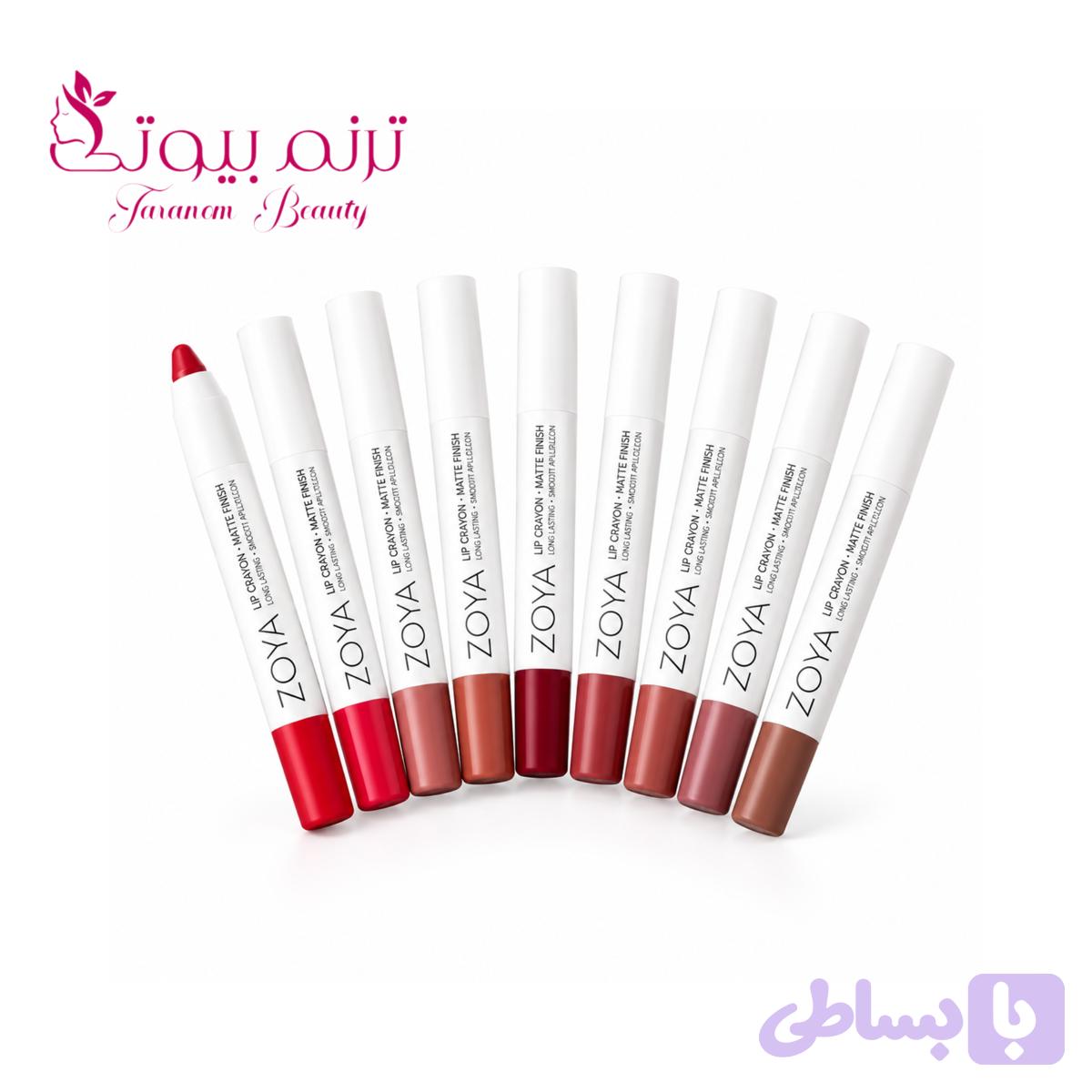 رژلب مدادی مات زویا Zoya Light مدل Velvet Finish — تصویر 1