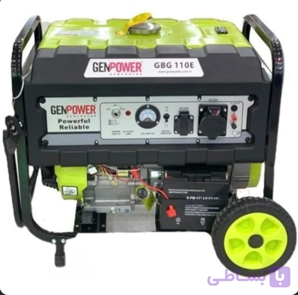 موتور برق جن پاور مدل GBG110E ظرفیت ۱۱کیلووات
