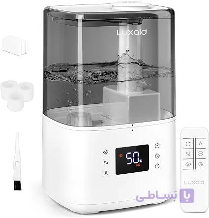 دستگاه بخور اولتراسونیک سرد و گرم با ظرفیت ۴.۵ مدلluxaid hu 802