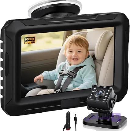 دوربین مراقبت از کودک در خودرو مدلZacro Baby Car Camera 1080P