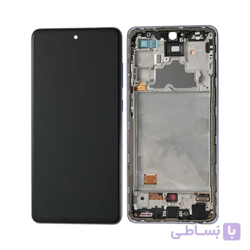 تاچ ال سی دی سامسونگ samsung a72 tft-oled2 + frame