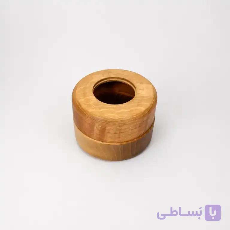 جا دستمال کاغذی چوبی مگنتی — تصویر 1
