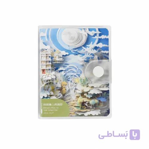 دفترچه یادداشت دکمه ای طرح سه بعدی — تصویر 1
