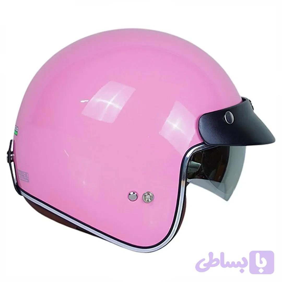 کلاه کاسکت وسپایی 859 راپیدو مدل GLOSSY PINK (قالب کوچک)