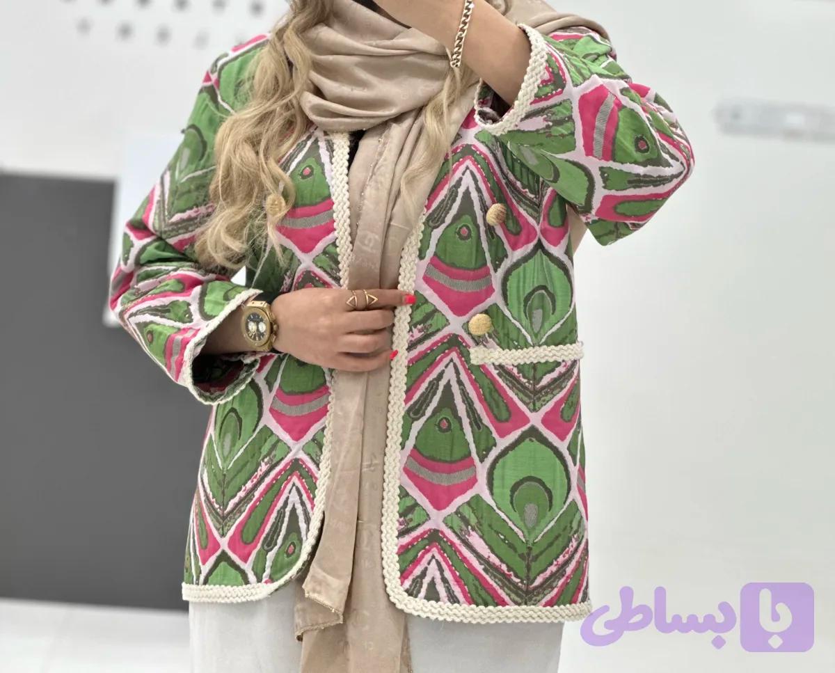 کت ژاکارد تابستونی