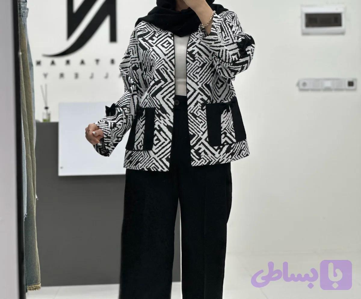 کت دخترونه پارچه ژاکارد تابستونی