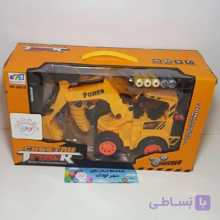 #۱۱۷۷# بیل مکانیکی کنترلی باتری شارژی – 8037e – cheetah trucr rc