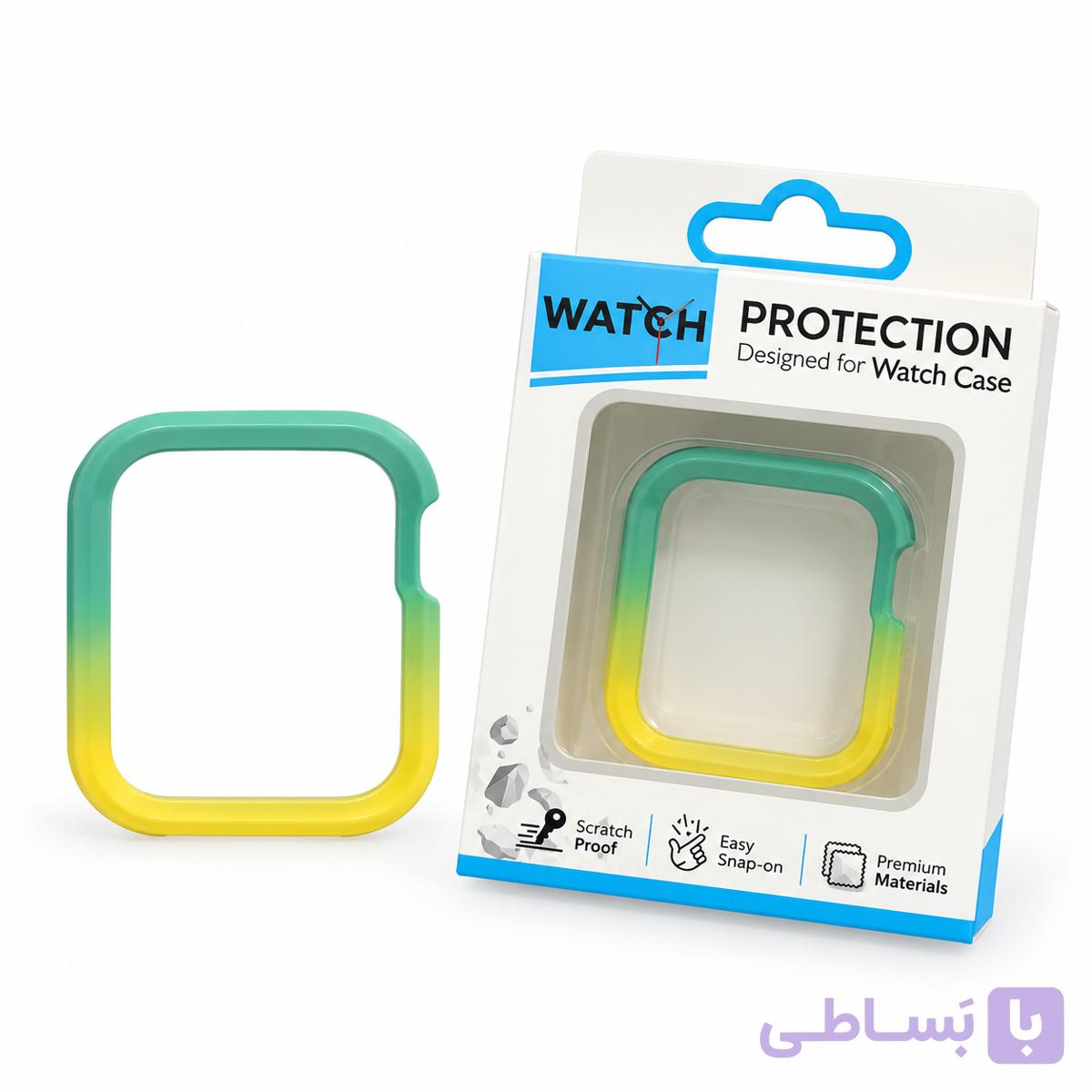 قاب محافظ ساعت هوشمند سبز کدر 45 میلی‌متر  | Watch Case 45mm