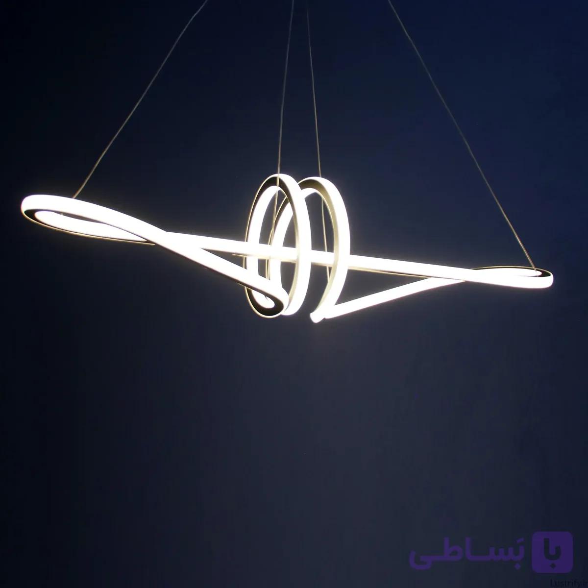 لوستر مدرن مدل پروانه سایز ۱۲۰ — تصویر 1