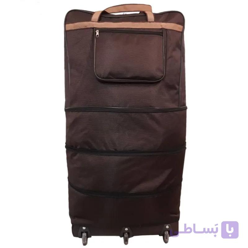 ساک مسافرتی بزرگ 4 طبقه 5 چرخ با کیفیت عالی