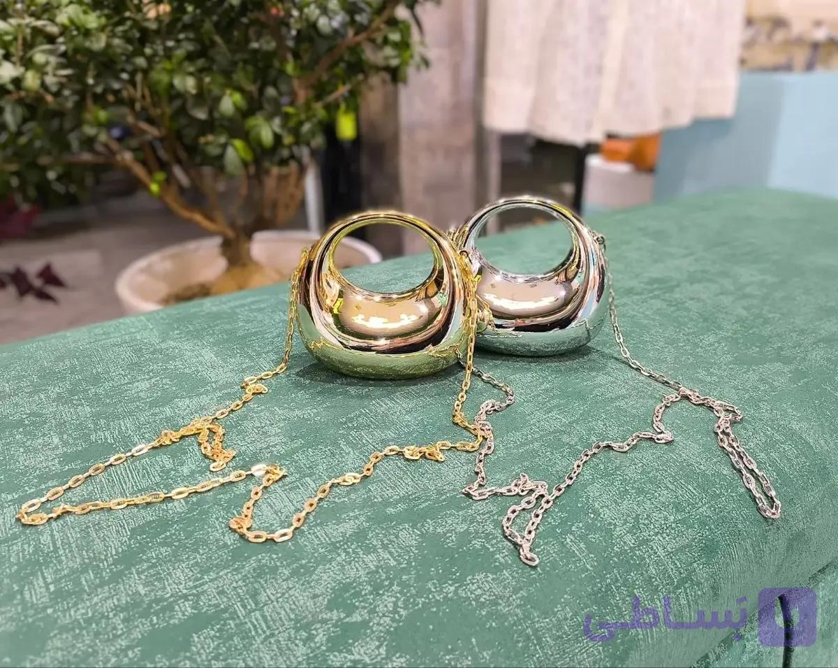 کیف دستی و دوشی زنانه فلزی هاردباکس