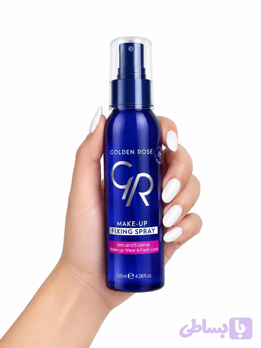اسپری فیکس گلدن رز Make-Up Fixing Spray حجم ۱۲۰ میل — تصویر 1