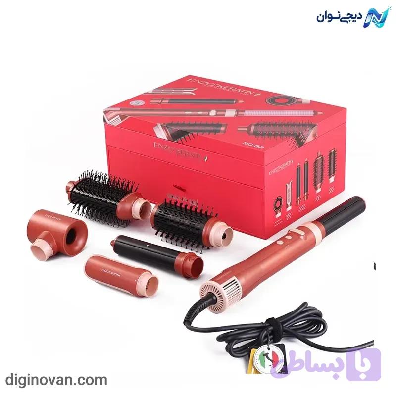 سشوار 6 کاره چرخشی انزو کراتین B2 — تصویر 1