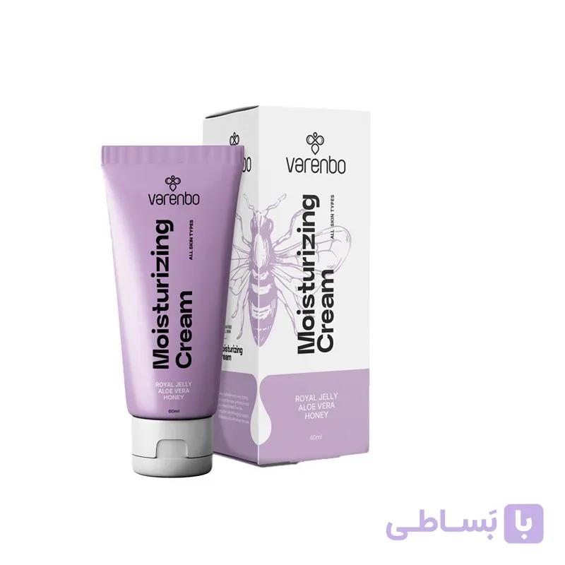 کرم مرطوب کننده وارنبو مدل ژل رویال و عسل مناسب برای انواع پوست حجم 60 میلی لیتر — تصویر 1