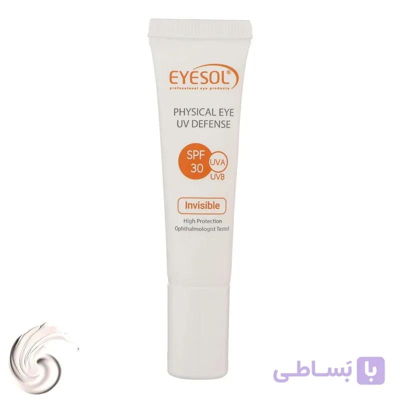 کرم ضدآفتاب دور چشم آیسول مدل NS12V، حجم 15 میلی‌لیتر — تصویر 1