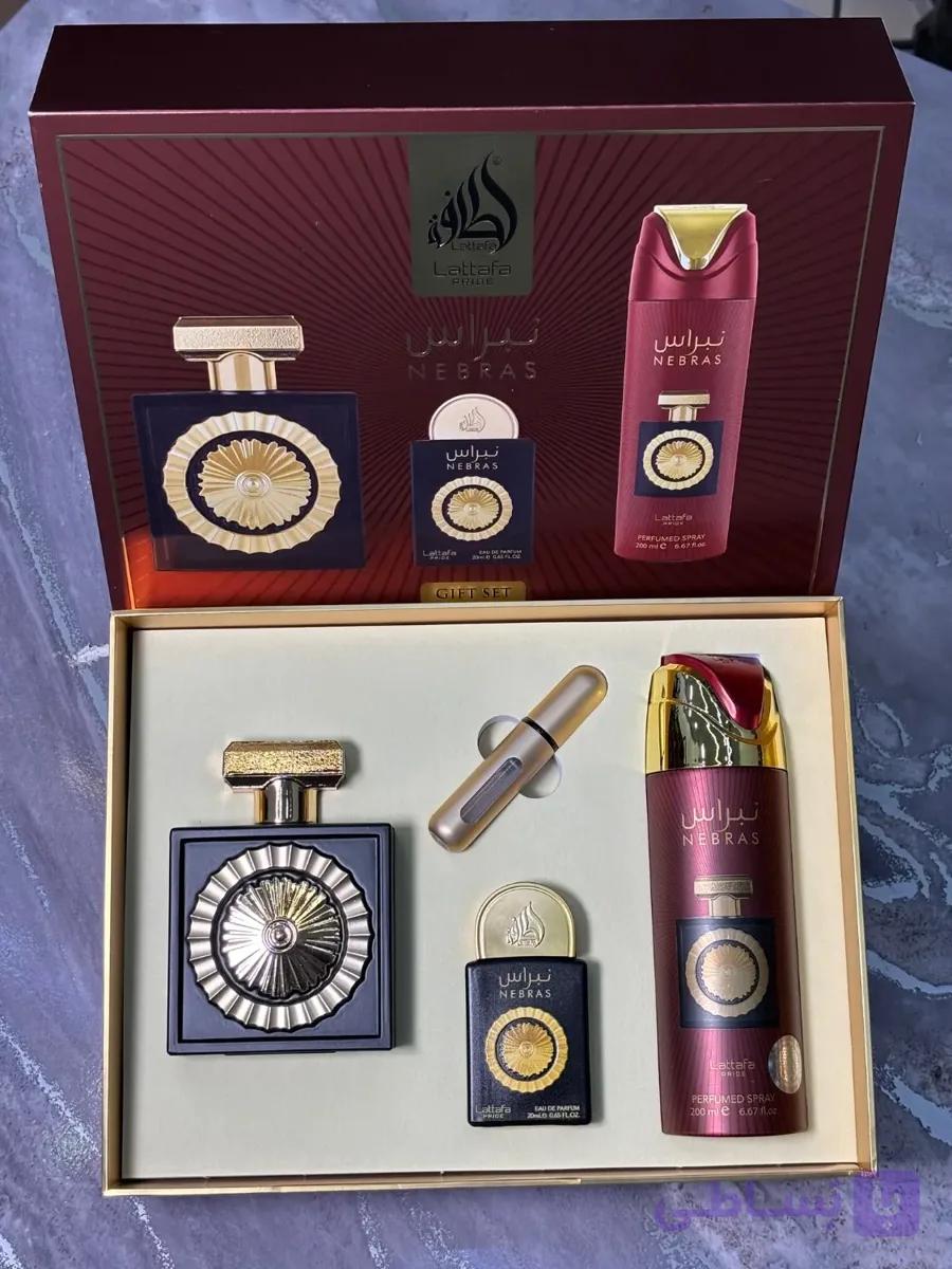 پک هدیه عطر و ادکلن  لطافه نبراسLattafa Pride Nebras — تصویر 1