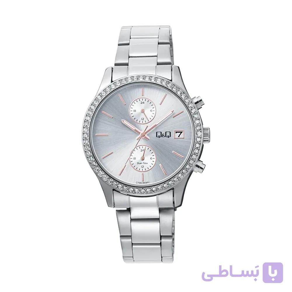 ساعت مچی زنانه کیو اند کیو مدل C70A-003 — تصویر 1